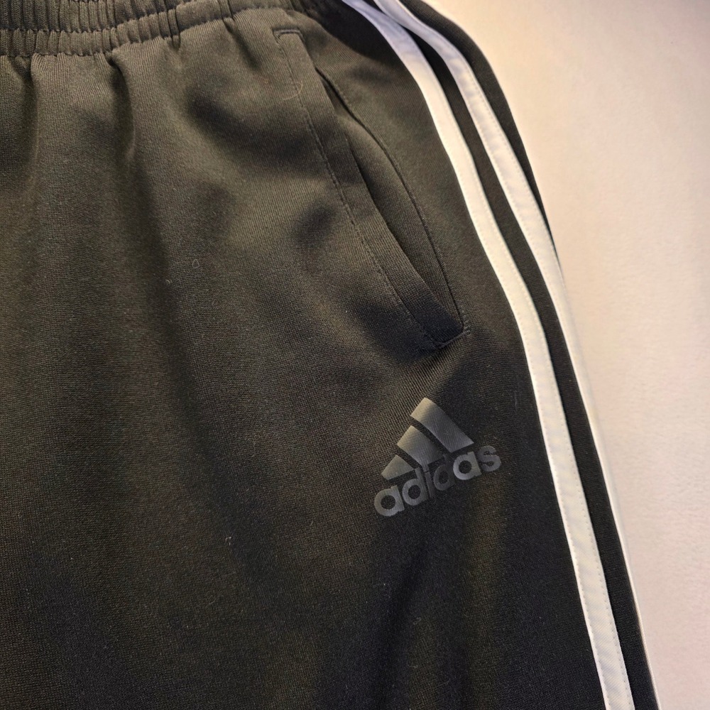 Adidas Men's Adibreak Snap Track Pants Three Stripe L Breakaway Tearaway Korn - Picture 4 of 11
